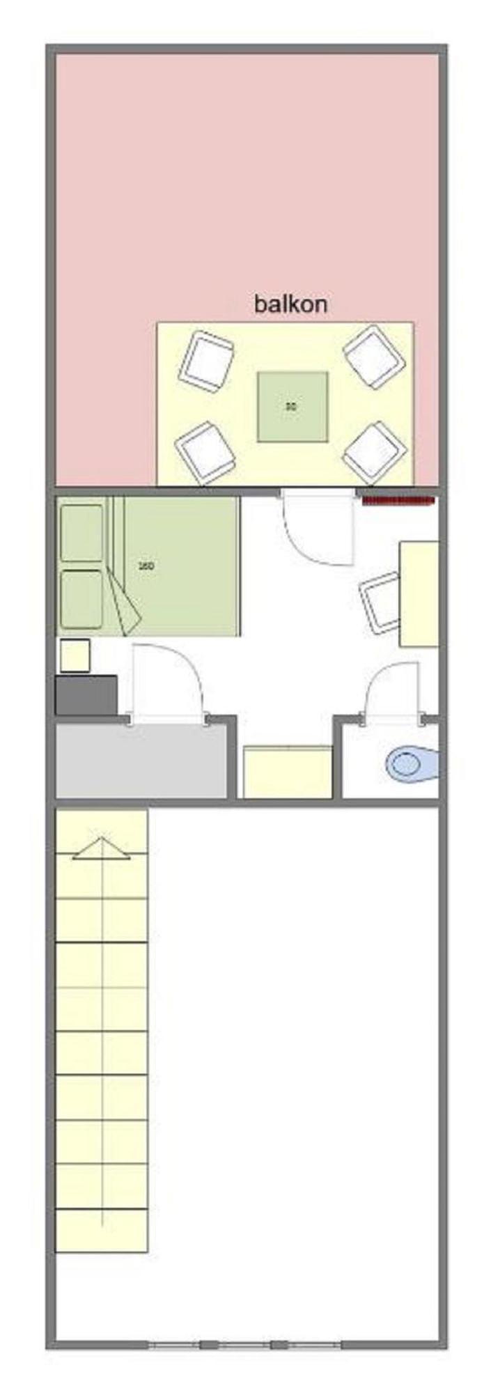 Quite Loft With Balcony And 3 Air Conditioners Praha Eksteriør bilde